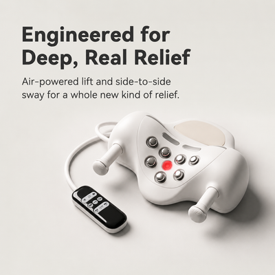 KneadFlow™ Pro 6-in-1 Heated Neck & Shoulder Massager